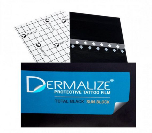 Dermalize Pro - Second Skin - Total Black Sun Block - 5 Sheets