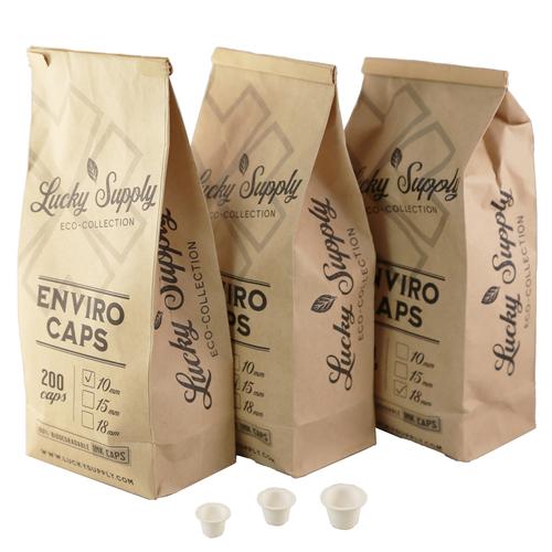 ENVIRO Caps - Biodegradable Ink Caps by Lucky Supply