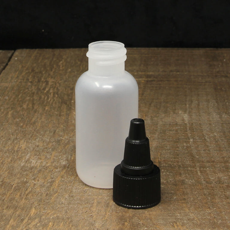 Boston Round Bottle with Top - 1oz