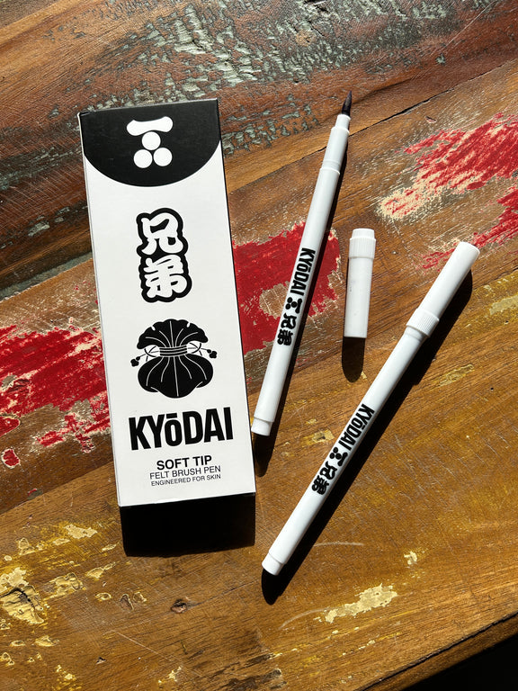 Kyodai SOFT-TIP Brush Pen - different colors
