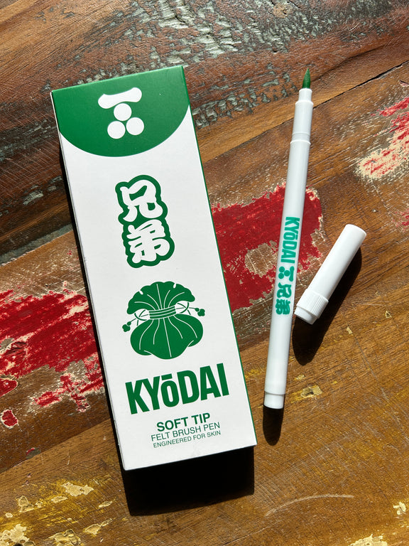 Kyodai SOFT-TIP Brush Pen - different colors