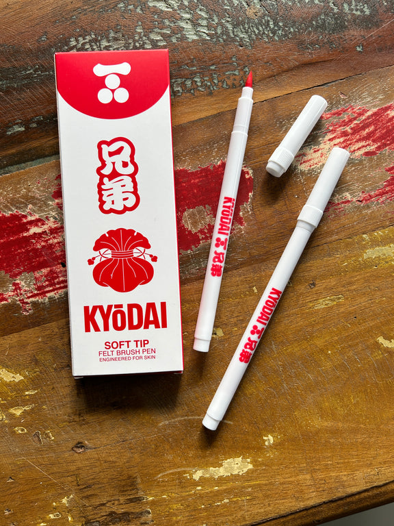 Kyodai SOFT-TIP Brush Pen - different colors