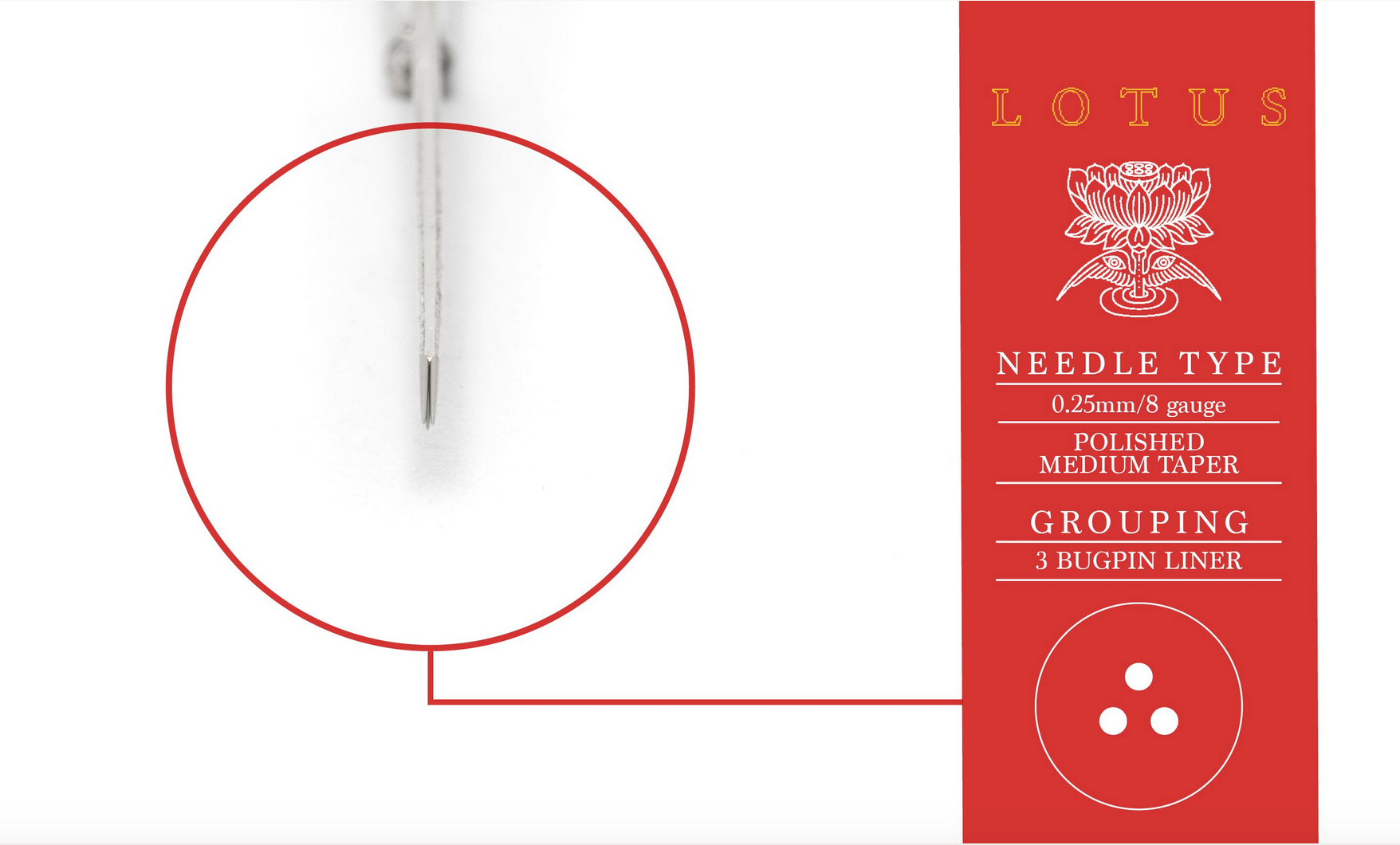 Lotus - BUGPIN TIGHT LINER - 3, 5 & 7