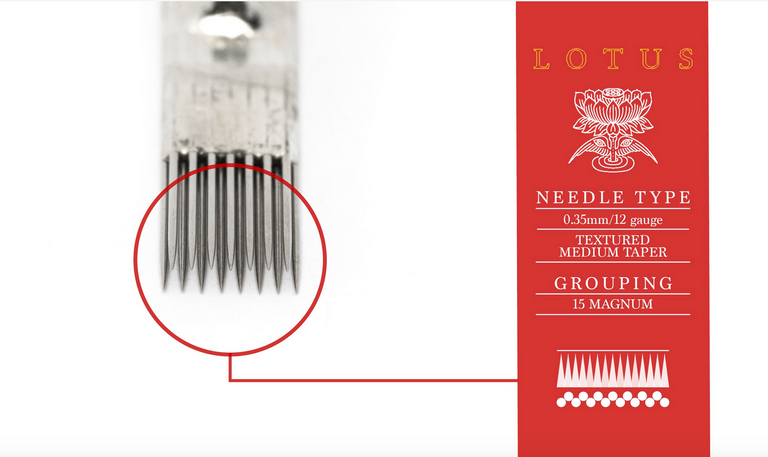 Lotus - MEDIUM TAPER TEXTURED MAGNUM - 7 - 25