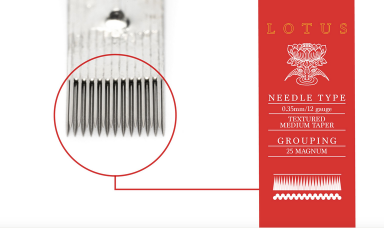 Lotus - MEDIUM TAPER TEXTURED MAGNUM - 7 - 25