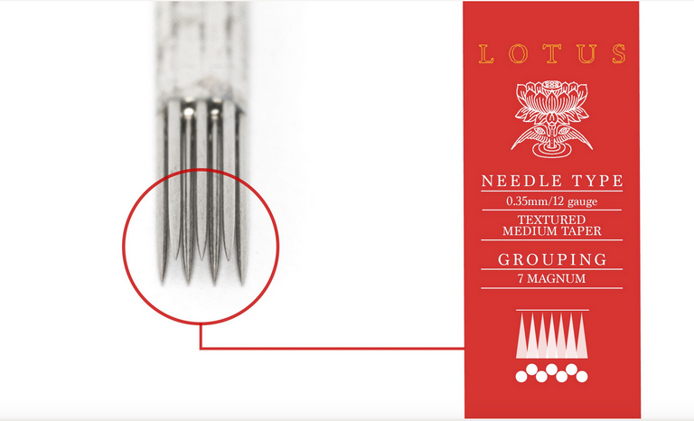 Lotus - MEDIUM TAPER TEXTURED MAGNUM - 7 - 25