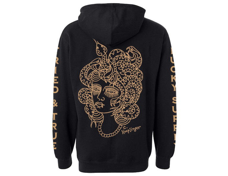 Chad Koeplinger Medusa Zip-Up Sweatshirt
