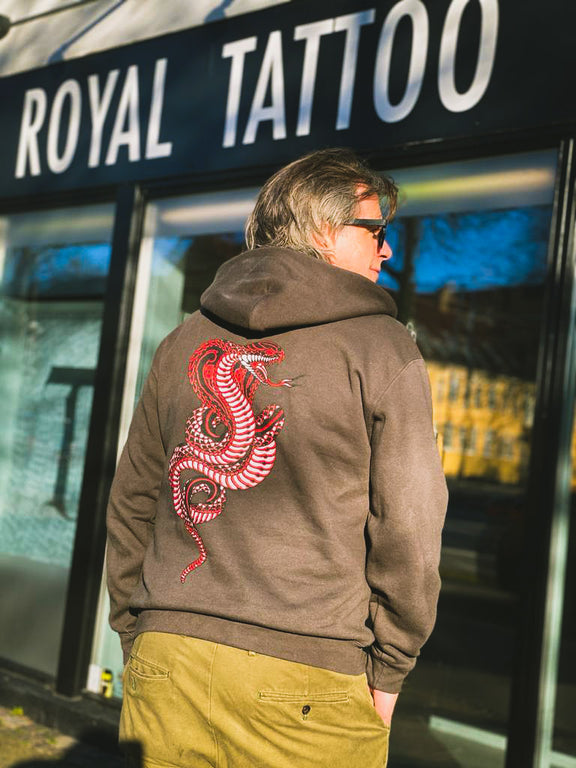 Lucky Supply Europe Super Soft Cobra Zip-Up Sweatshirt