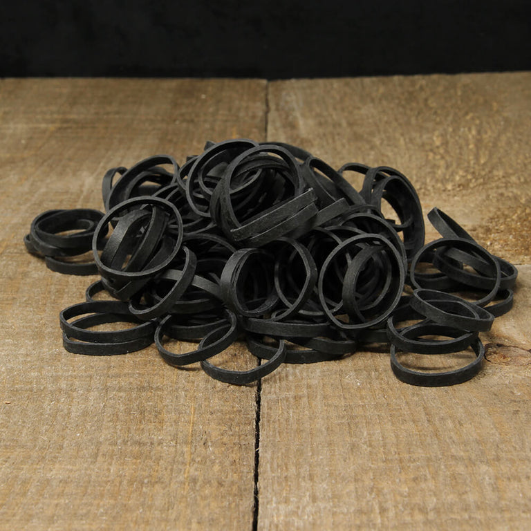 Rubber Bands - Thick Black