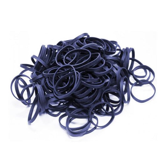 Rubber Bands - Thick Navy Blue