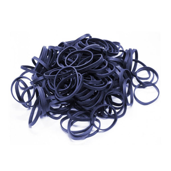 Rubber Bands - Thick Navy Blue