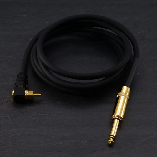 Hard Craft Company Black HEAVYDUTY RCA CABLE ANGELD