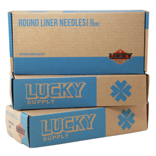 Lucky Supply Needles - Round Liner 3-11 Polished