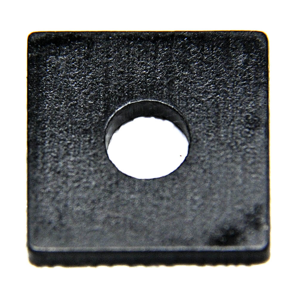 Square 1/2" Spring Shelf Washers - Black