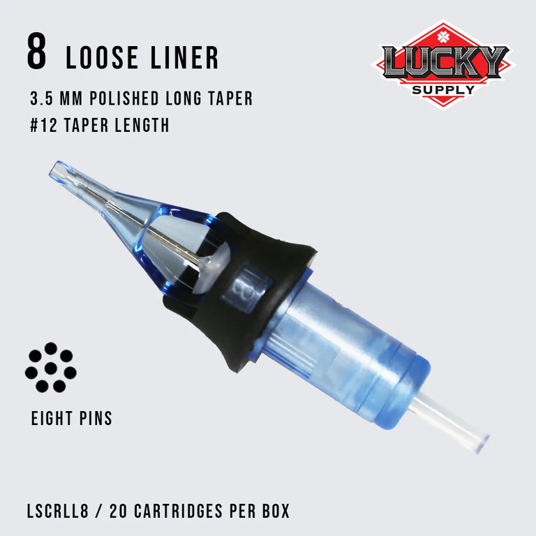 Lucky Supply - V2 Cartridges - Loose Liner 8-11
