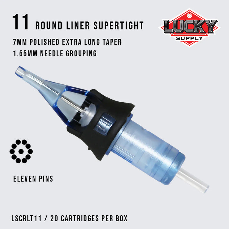 Lucky Supply - V2 Cartridges - Supertight / Tight Round Liner 1-11
