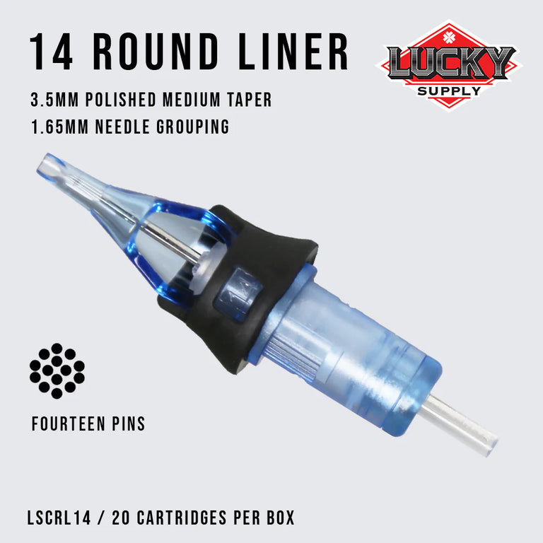 Lucky Supply - V2 Cartridges - Round Liner 1-14