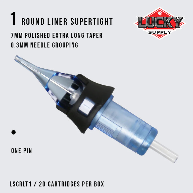 Lucky Supply - V2 Cartridges - Supertight / Tight Round Liner 1-11