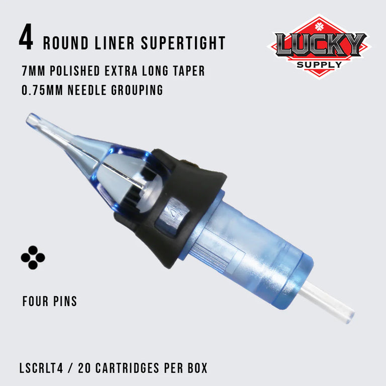 Lucky Supply - V2 Cartridges - Supertight / Tight Round Liner 1-11