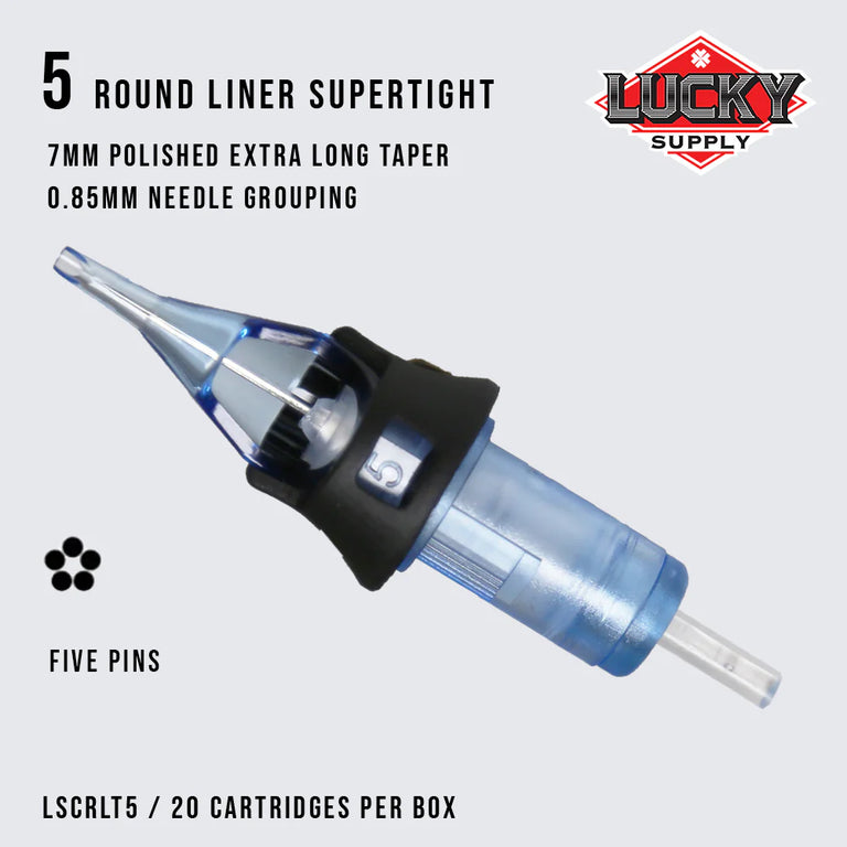 Lucky Supply - V2 Cartridges - Supertight / Tight Round Liner 1-11