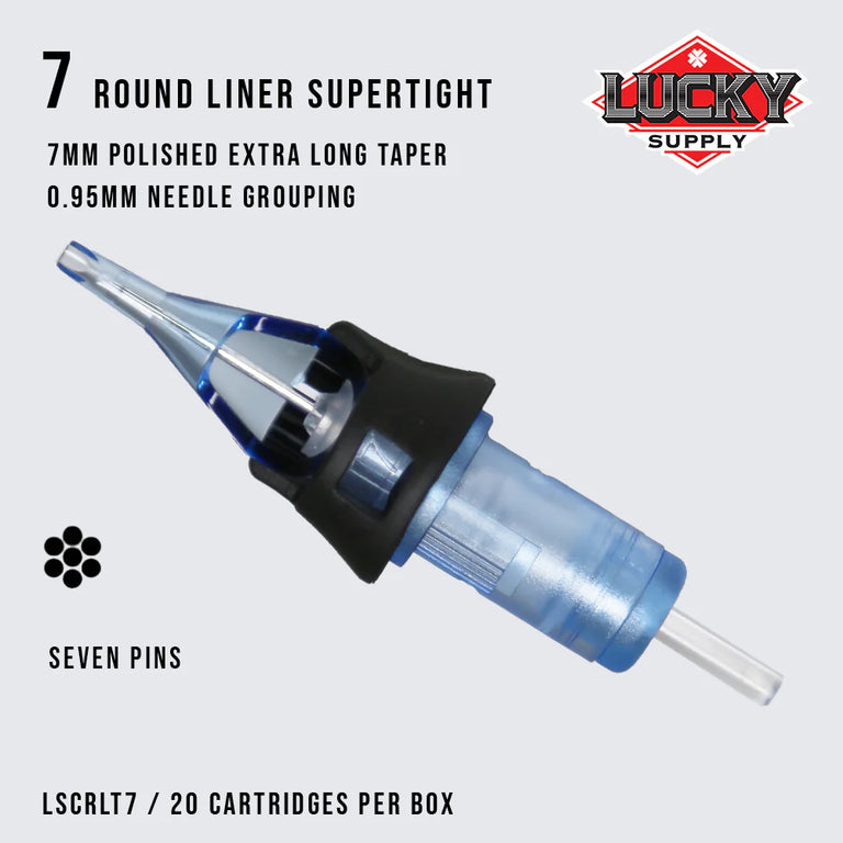 Lucky Supply - V2 Cartridges - Supertight / Tight Round Liner 1-11