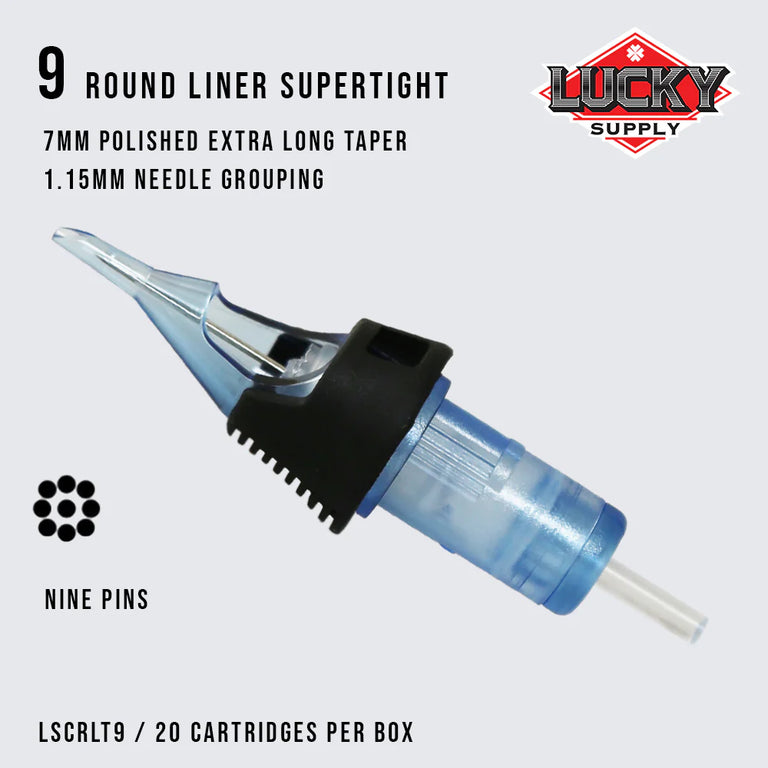 Lucky Supply - V2 Cartridges - Supertight / Tight Round Liner 1-11