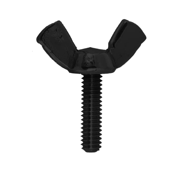 Wingnut Tube Vice Screw - Raw Iron, Black, Nickel, Copper
