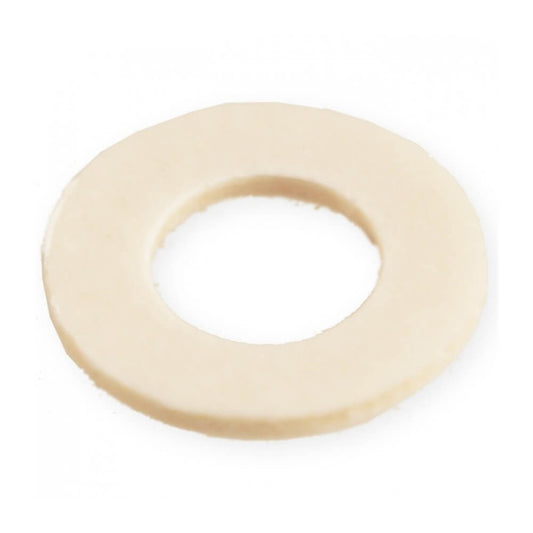 Round Coil Washers - 3/8" ID - Thin White