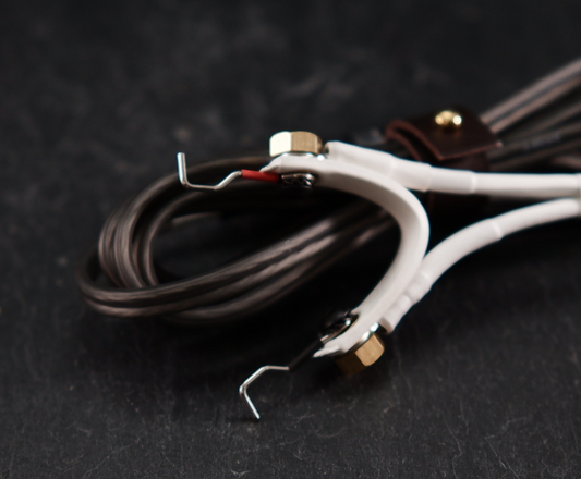 Hard Craft Company White Clipcord – Grey Cable.