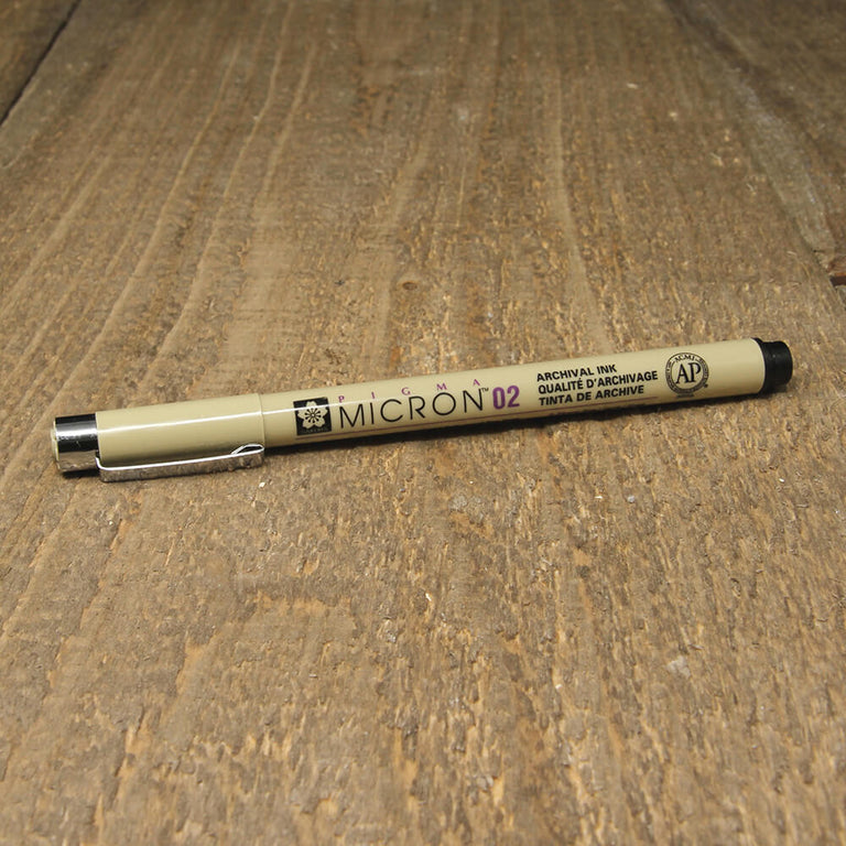Sakura Pigma Micron 02 Pen - Black