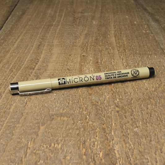 Sakura Pigma Micron 05 Pen - Black