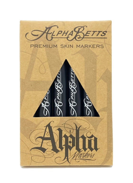 Alpha-Betts Premium Skin Markers