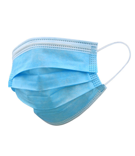 Disposable Face Mask - 3 Ply - 50pc