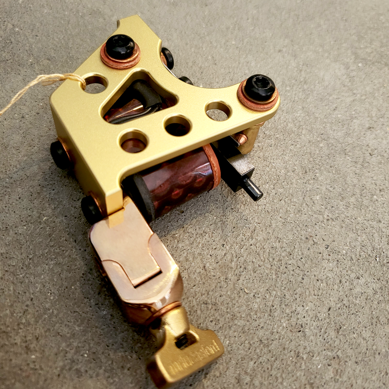 Lucas Ford Gold Mini V2 Liner Tattoo Machine