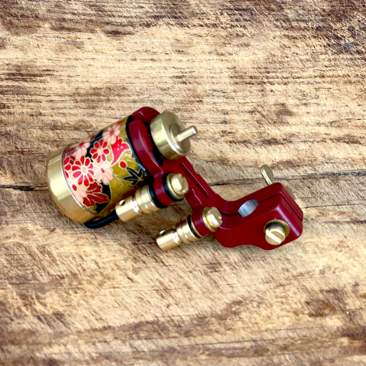 Ironbite Tattoo Machine - Red Peony