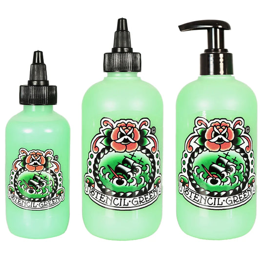 Stencil Green 4oz/8oz/8oz Pump