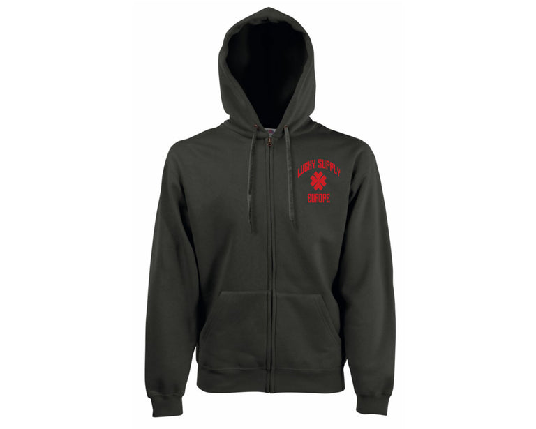 Lucky Supply Europe Super Soft Cobra Zip-Up Sweatshirt