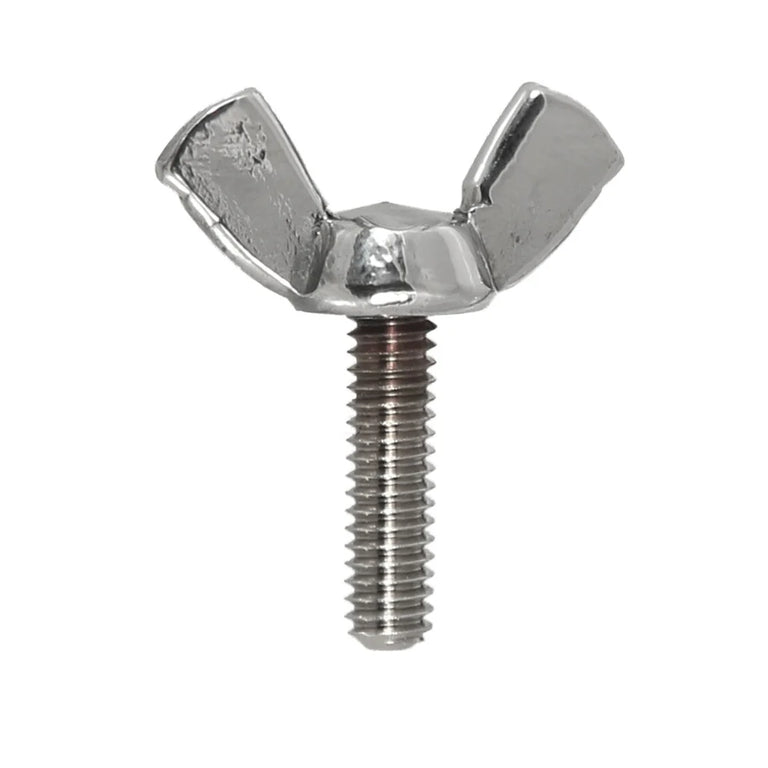 Wingnut Tube Vice Screw - Raw Iron, Black, Nickel, Copper