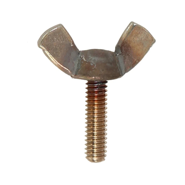 Wingnut Tube Vice Screw - Raw Iron, Black, Nickel, Copper